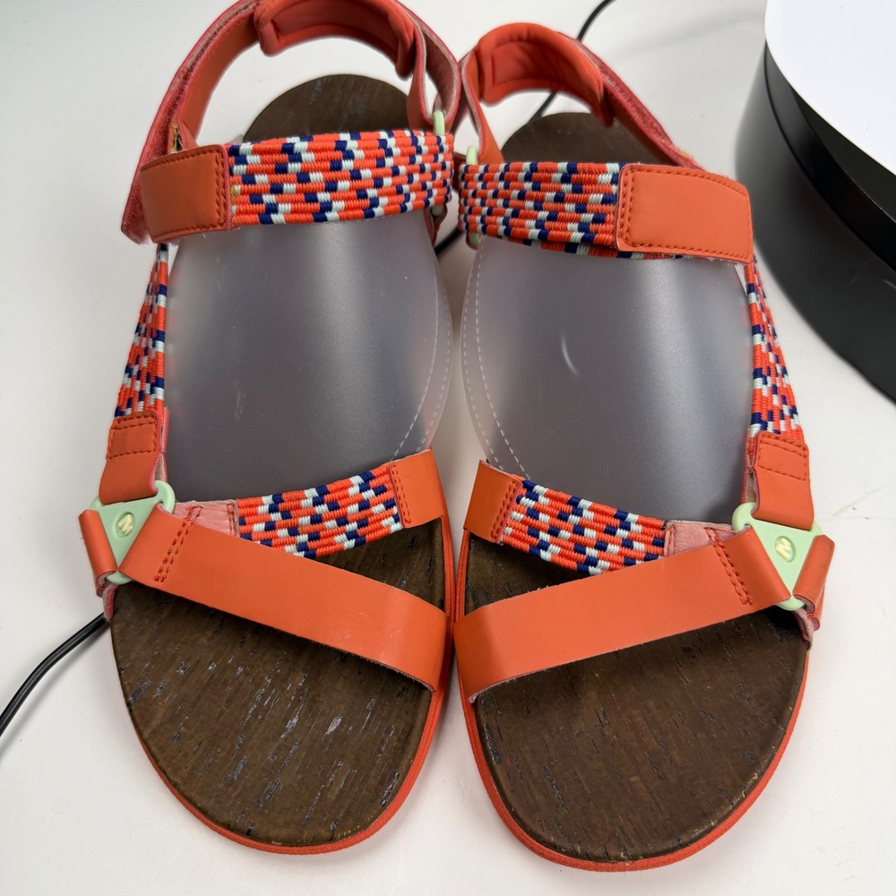 Merrell District Mendi Backstrap Sandals Womens 11 Hot Coral Orange J94232 - Picture 15 of 16